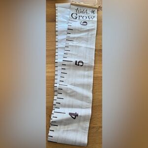 Watch Me Grow” Vinyl Growth Chart Wall Hanging